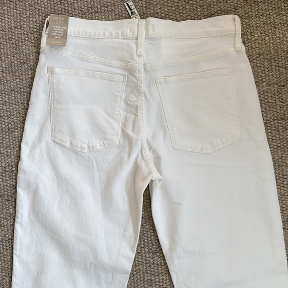 Madewell The Mid-Rise Perfect Vintage Straight Jean in Tile White NWT - Picture 13 of 13